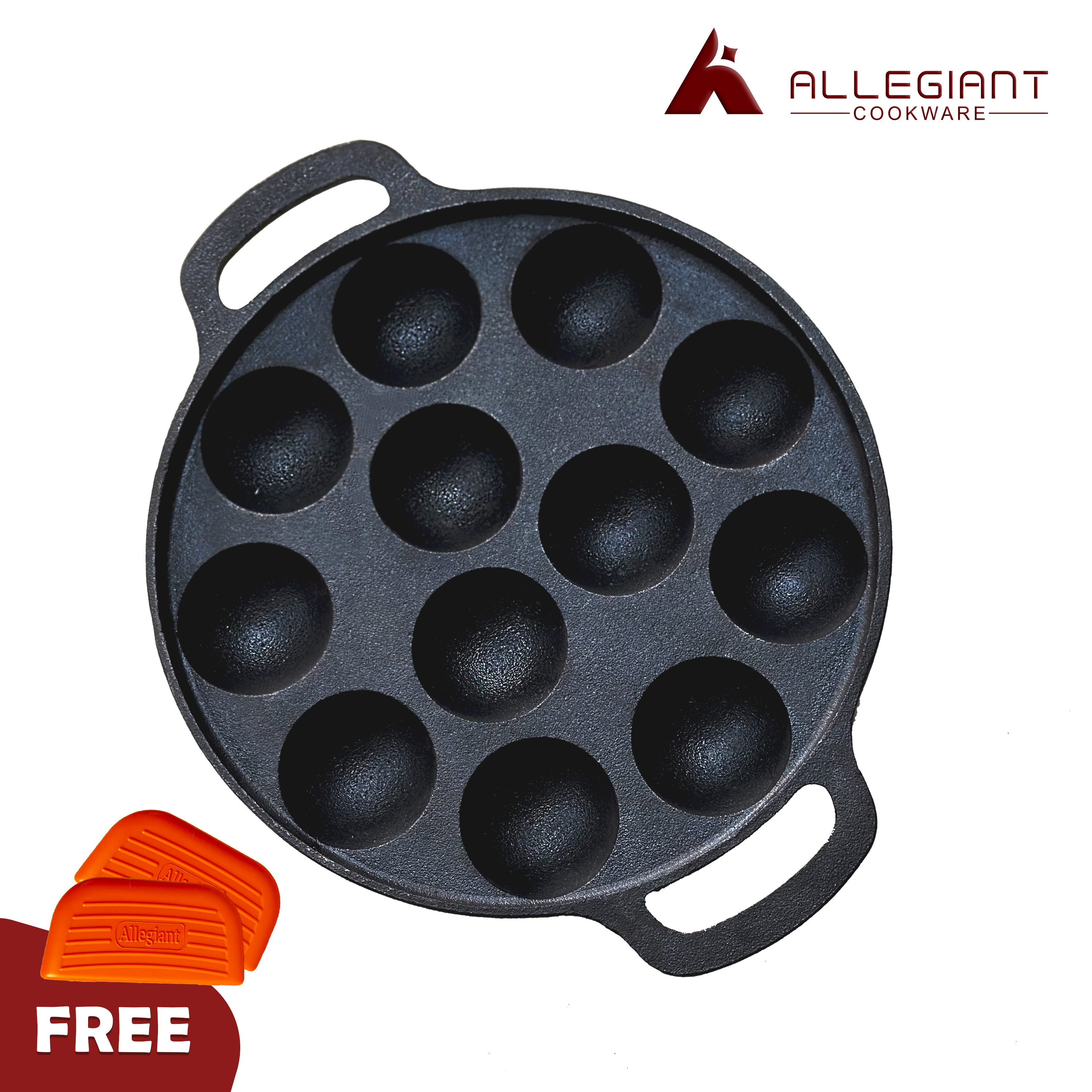 Cast Iron Appam Pan